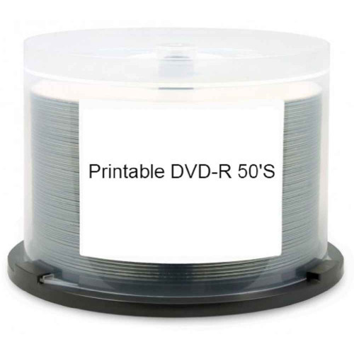 Printable Recordable DVD-R 50'S