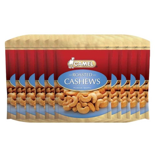 Camel Roasted Cashew Nuts 150g (10 Pkts)