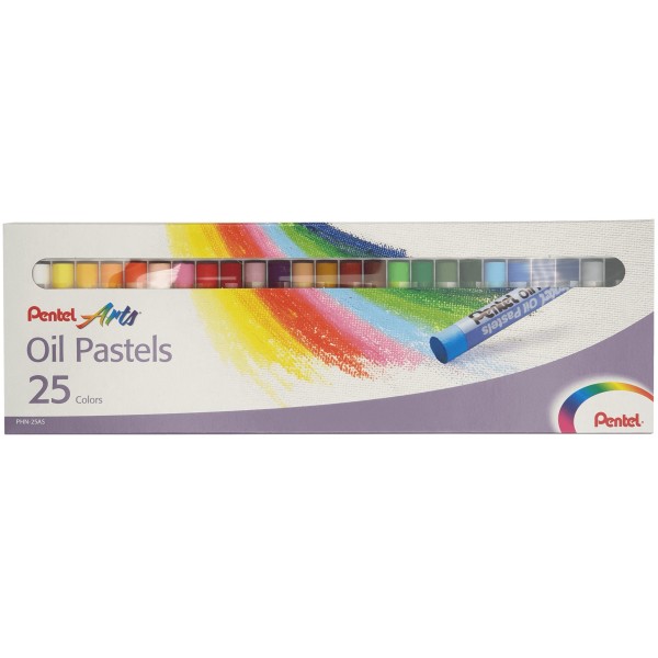 Pentel Oil Pastel  25 Colours Set