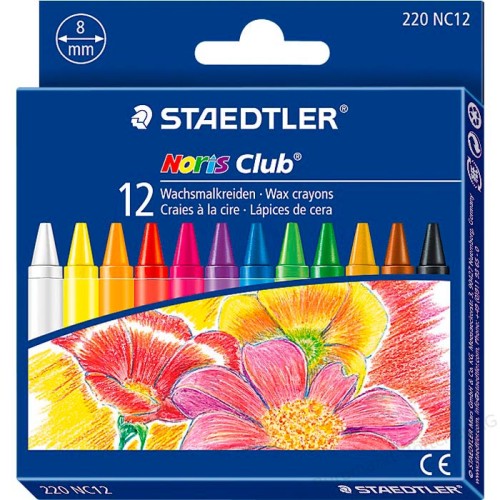 Staedtler Noris Club Wax Crayon 12'S