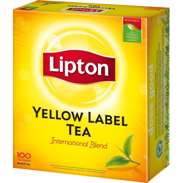 Lipton Yellow Label Tea ( 100 Bags ) 2g