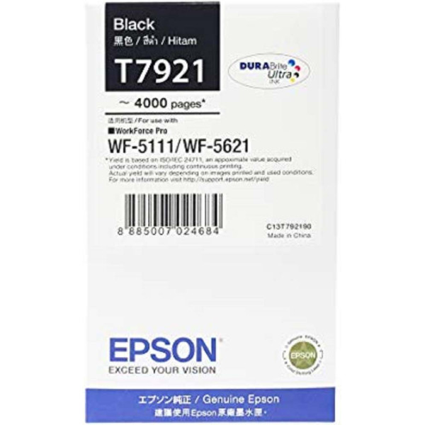 Epson Ink Cartridge (T792) Black