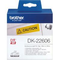 Brother Label Tape DK-22606 (62mm Yellow Continuous Film) - Pre-Order Only