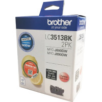 Brother Ink Cartridge (LC3513BK-2PK) Black