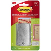 3M Command 17048 Damage-Free Picture Hanging Sticky Nail Wire-Back Hanger Jumbo 3.6kg