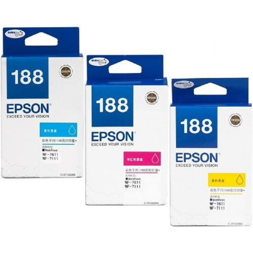 Epson Ink Cartridge (188) Colour