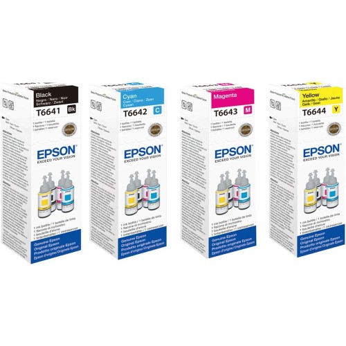 Epson Ink Bottle (T6641, T6642, T6643, T6644)