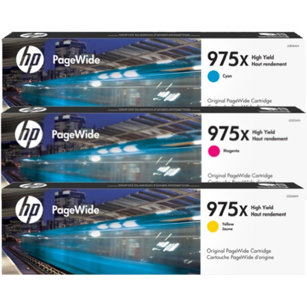 HP PageWide Cartridge (975X) Colour