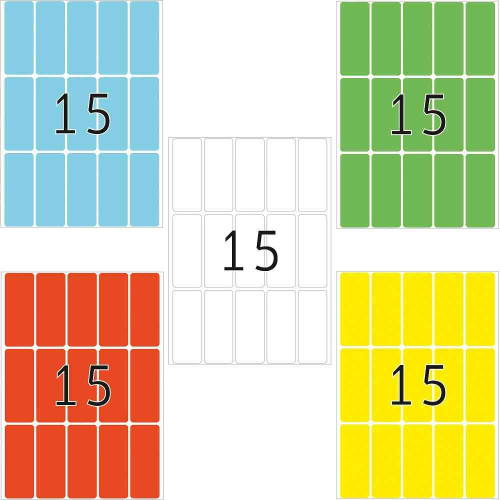 Herma Colour Labels 480'S (20 x 50mm)