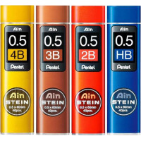 Pentel Ain Stein Pencil Lead 40'S 0.5mm (2B, 3B, 4B, HB)