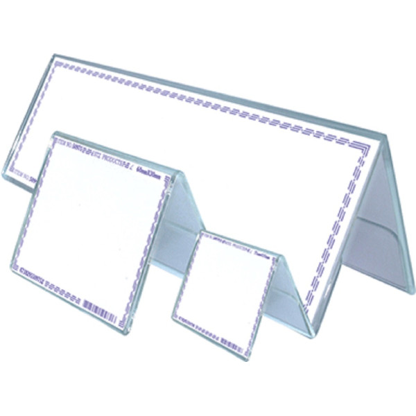 STZ Acrylic Double-Sided Card Stand (90 x 60mm)