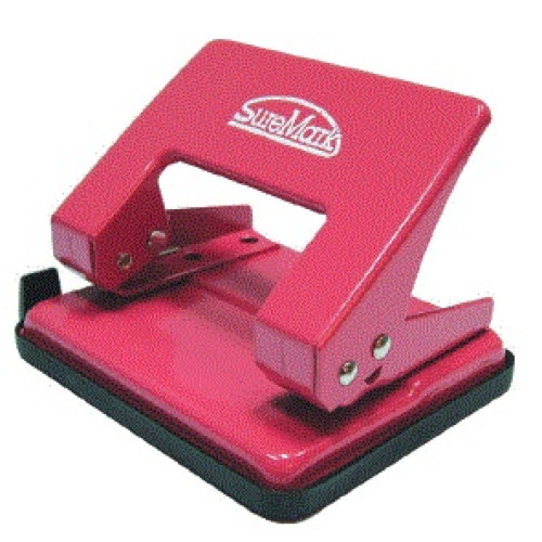 SureMark 2-Hole Punch w/Guide SQ-7621G 20 Sheets