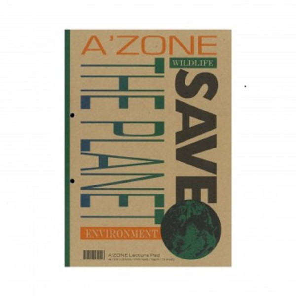 Azone Save The Planet Lecture Pad A4