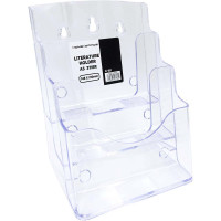 3-Tier Brochure Holder A5 Portrait Curve