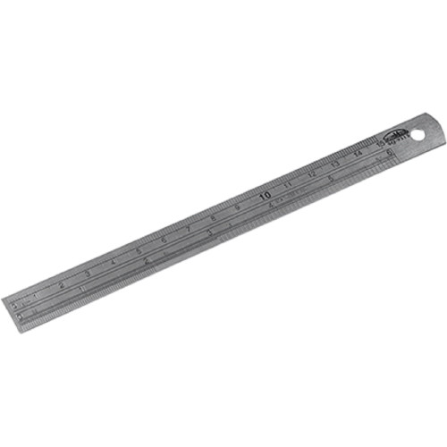 Stainless Steel Ruler (6", 15cm)