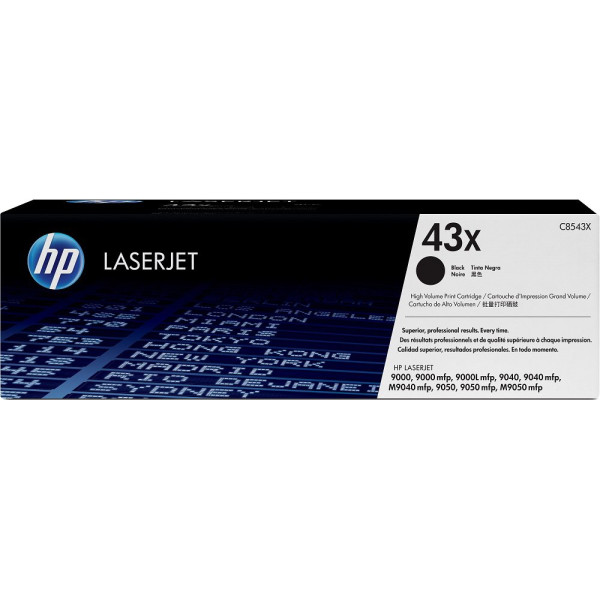 HP Toner Cartridge C8543X (43X) Black