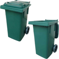 Mobile Waste Bin (59 x 49 x 84cm) 120L