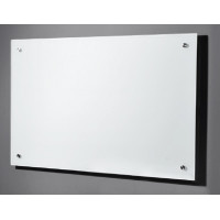 Magnetic Tempered Glass Board w/Spacers (120 x 240cm) Premium-White - With Installation