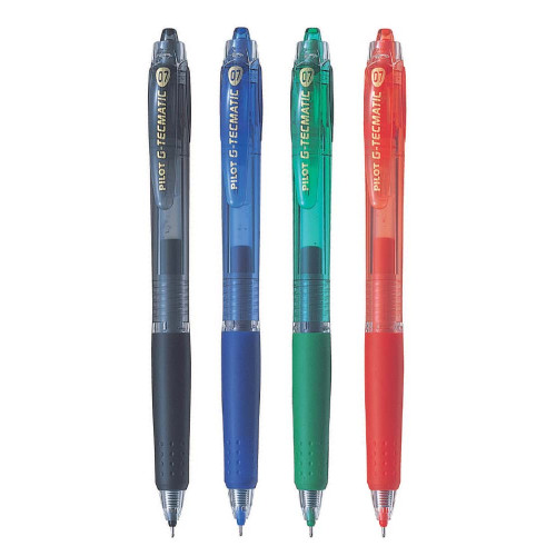 Pilot G-Tecmatic Gel Ink Pen 0.7mm Retractable