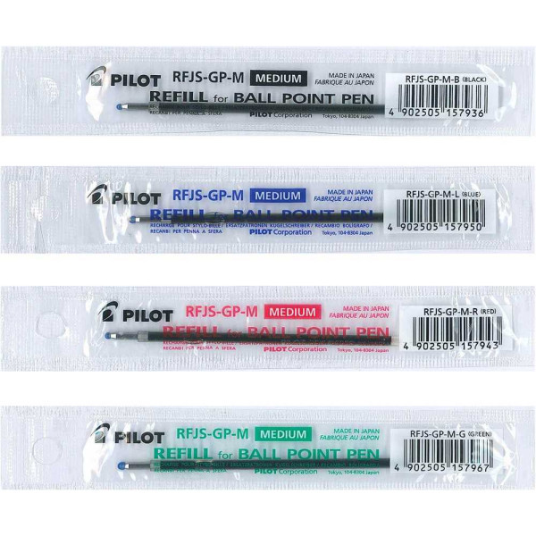 Pilot Super Grip Ballpoint Pen Medium Refill