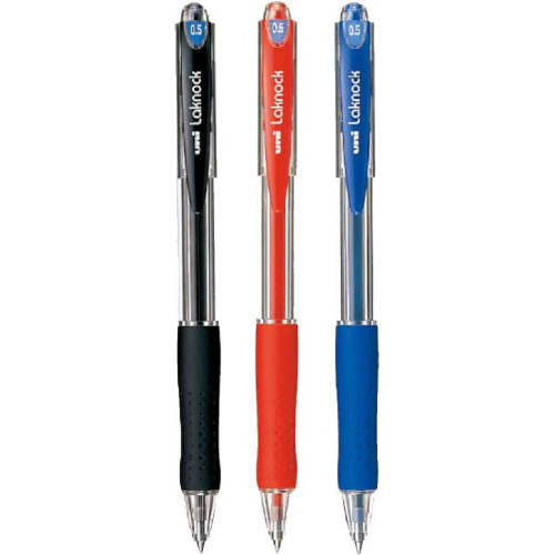 Uni Laknock Ballpoint Pen 0.5mm Retractable