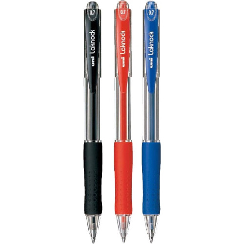 Uni Laknock Ballpoint Pen 0.7mm Retractable