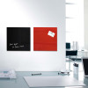 Sigel Magnetic Glass Board artverum (30 x 30 x 1.5cm) Black