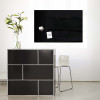 Sigel Magnetic Glass Board artverum (60 x 40 x 1.5cm) Black - With Installation