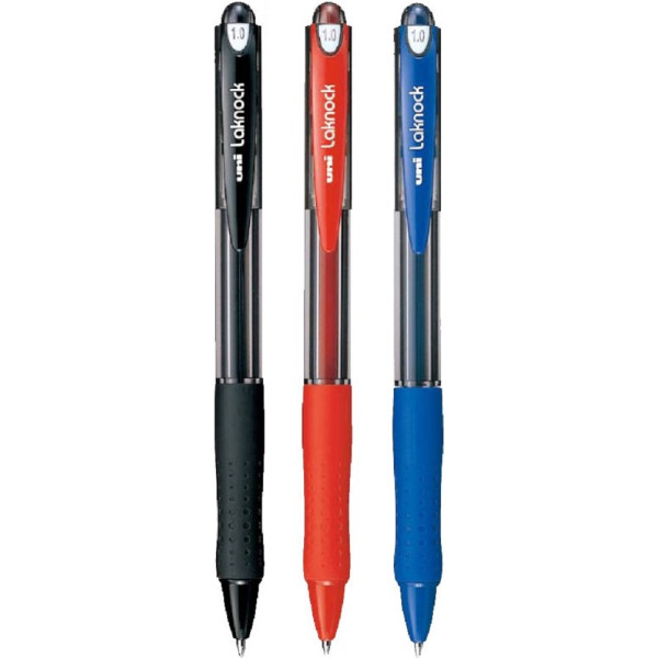 Uni Laknock Ballpoint Pen 1.0mm Retractable