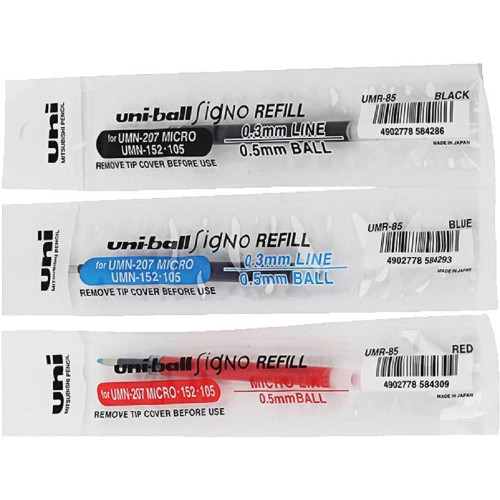 Uni-Ball Signo UMN-207 Gel Ink Pen 0.5mm Refill