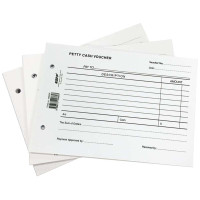 Petty Cash Voucher Pad 50 Sheets 10'S