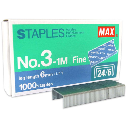 Max Staples No.3-1M Fine