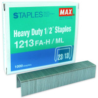 Max Heavy Duty 1/2 " Staples 1213FA-H/ML