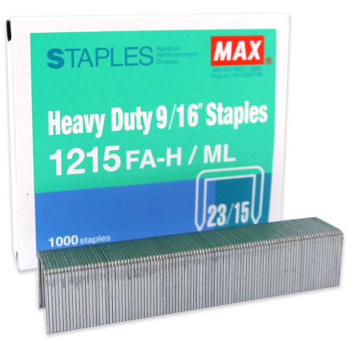 Max Heavy Duty 9/16" Staples 1215FA-H/ML