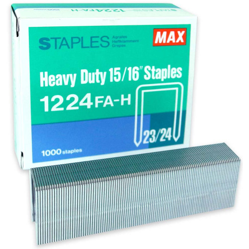 Max Heavy Duty 15/16" Staples 1224FA-H