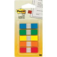 3M Post-it Flags 683-5CF (0.5" x 1.7") 5-Colour