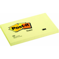 3M Post-it Notes 655CY (3" x 5")