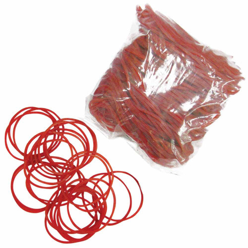 Rubber Bands 400g Red