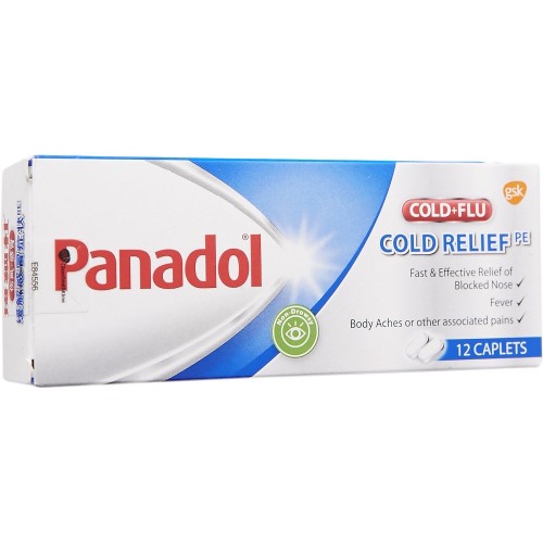 Panadol Cold+Flu Cold Relief PE 12'S