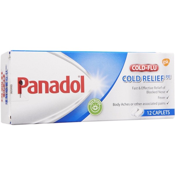 Panadol Cold+Flu Cold Relief PE 12'S