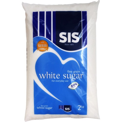 SIS Fine Grain White Sugar 2kg