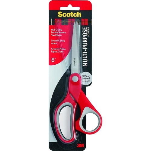 3M Scotch Multi-Purpose Scissors 8"