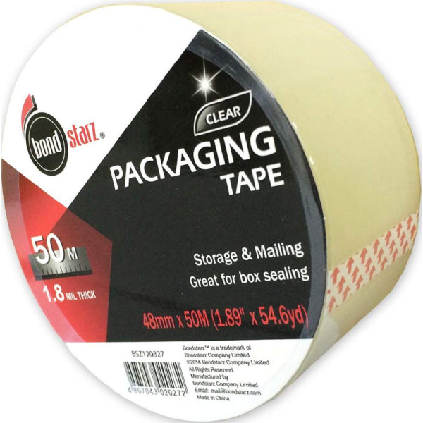 Bondstarz OPP Packaging Tape (48mm x 50m) Clear