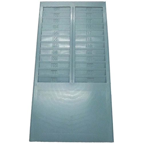 24-Slot Time Card Rack