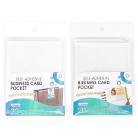 Adhesive Name Card Pocket 20's