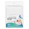 Adhesive Name Card Pocket 20's