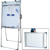 STZ Portable Magnetic Flip Chart Board (70 x 96cm)