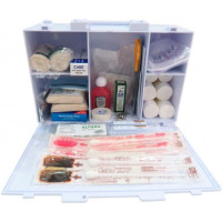 First Aid Box 1W (13" x 9" x 5") 10-People