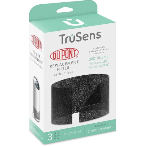 TruSens Z-2000 Air Purifier Carbon Layer Replacement Filter 3'S