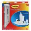 3M Command Damage-Free Hanging Bathroom Corner Shelf 3kg